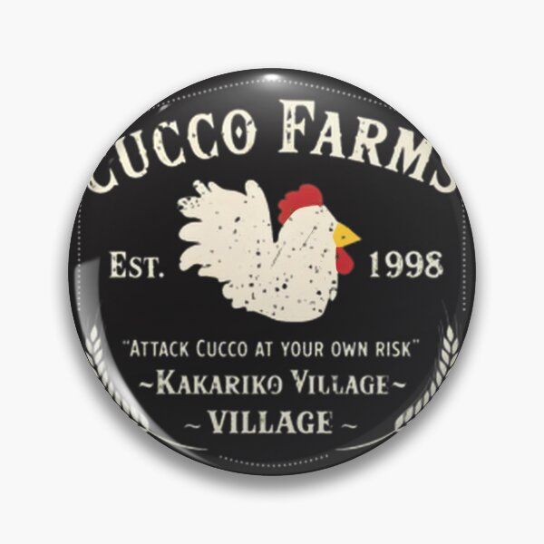 Item preview, Rooster Farm Warning Vintage Style Rustic Logo Design designed and sold by TrendyBlast.