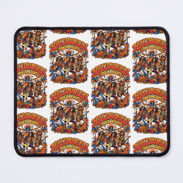 Item preview, Halloween Rock Night Vintage 70s Skeleton Band Concert Graphic designed and sold by KippyMcCall.