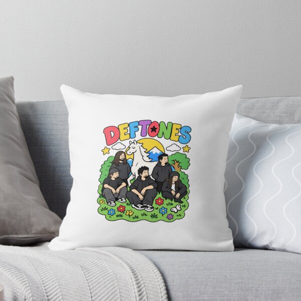Item preview, Deftones Cute Chibi Nu Metal Alternative Band White Pony designed and sold by HytoneArt.