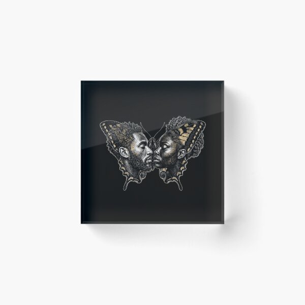 Item preview, Butterfly Soulmates - Surral Dual portrait Gothic-Art designed and sold by BrainConstip.