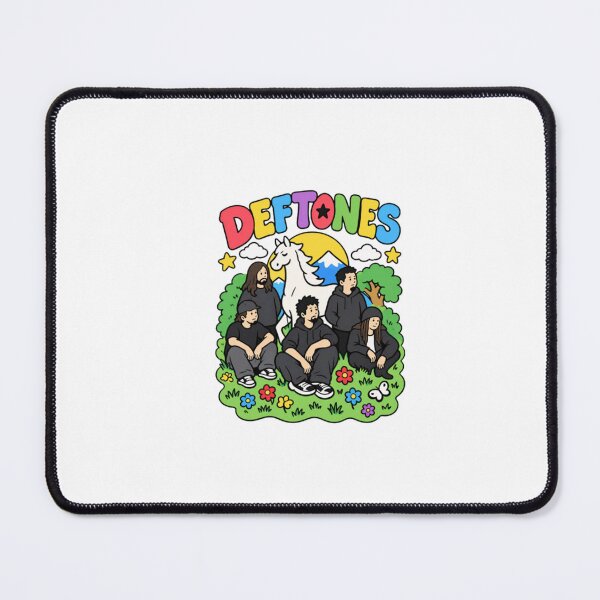 Item preview, Deftones Cute Chibi Nu Metal Alternative Band White Pony designed and sold by HytoneArt.