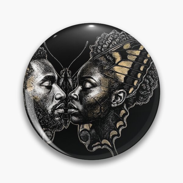 Item preview, Butterfly Soulmates - Surral Dual portrait Gothic-Art designed and sold by BrainConstip.