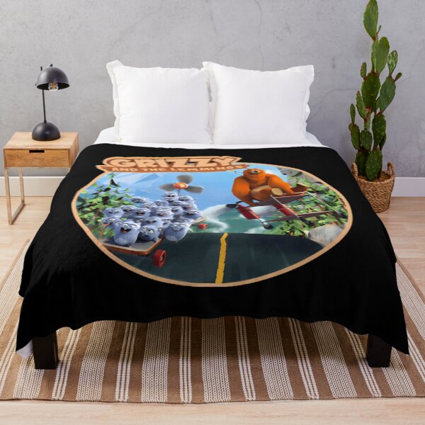 Item preview, Grizzy And The Lemmings Run designed and sold by NOELGUTIERREZ.