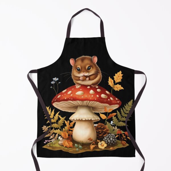 Item preview, Cute Dormouse on Amanita Mushroom Dark Cottagecore Goblincore Sticker designed and sold by Youram.