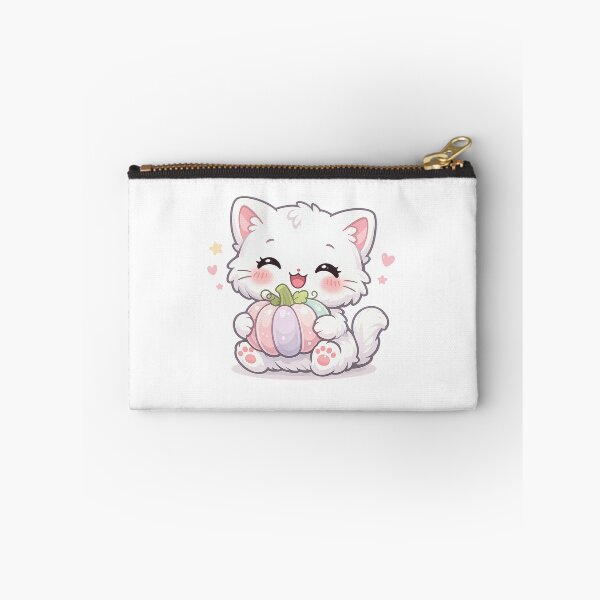 Item preview, Pastel Pumpkin Hug Kitty designed and sold by Sommium .
