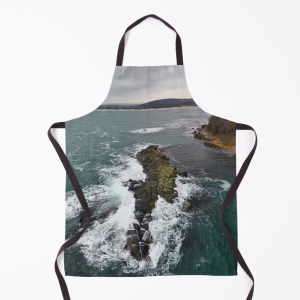 Item preview, Aerial View of a Coastal Landscape designed and sold by Aurora Prints.