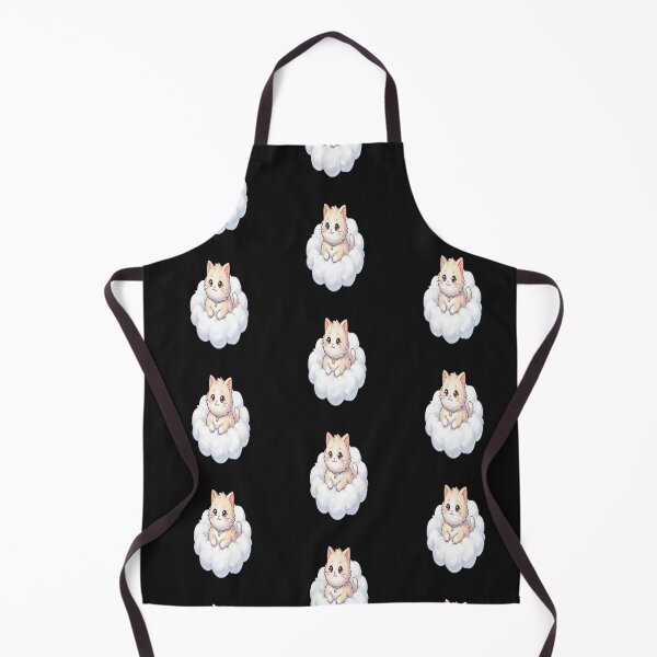 Item preview, Cute Fluffy Cat Sitting on a Cloud designed and sold by Mellowmint-art.