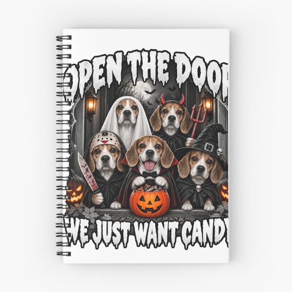 Item preview, Funny Beagle Candy Costume Trio Halloween designed and sold by luu phong.