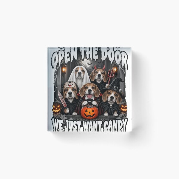 Item preview, Funny Beagle Candy Costume Trio Halloween designed and sold by luu phong.