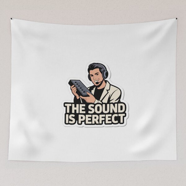 Item preview, Confident Audio Engineer designed and sold by NiftyWrx.
