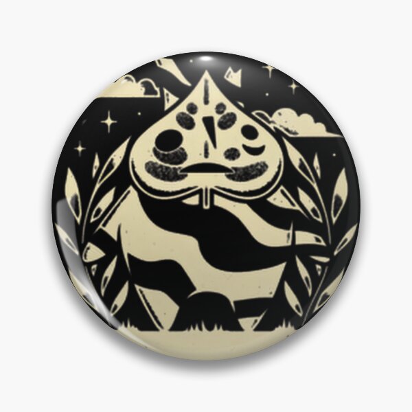 Item preview, Leaf Mask Forest Spirit Nature Inspired Art Design designed and sold by TrendyBlast.
