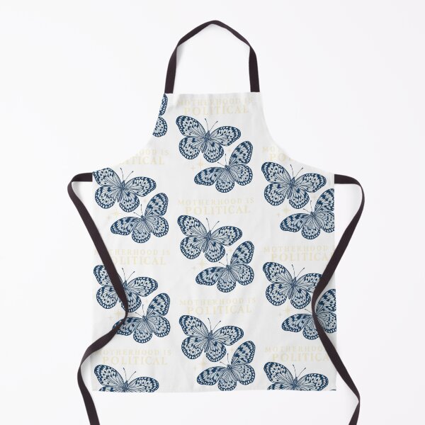 Item preview, Motherhood Is Political Vintage Blue Butterfly Feminist Mom Graphic designed and sold by KippyMcCall.