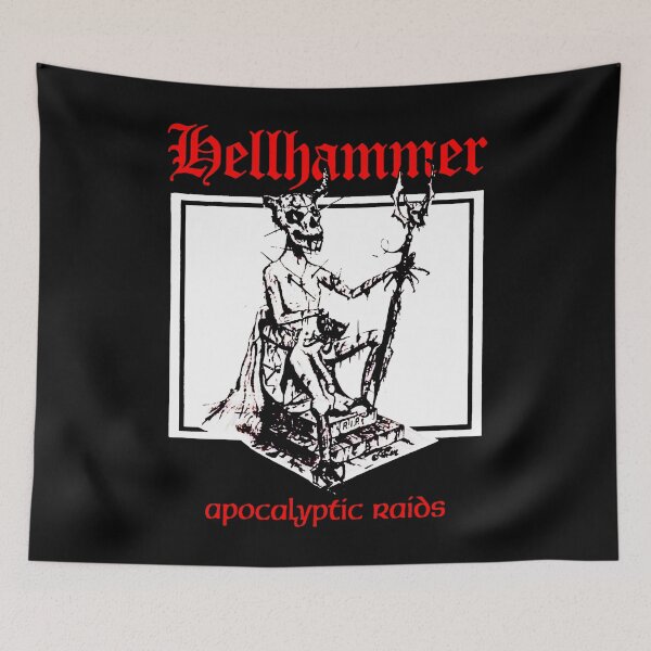 Item preview, Death Metal Red Typography Rare Item designed and sold by MosiUniq.