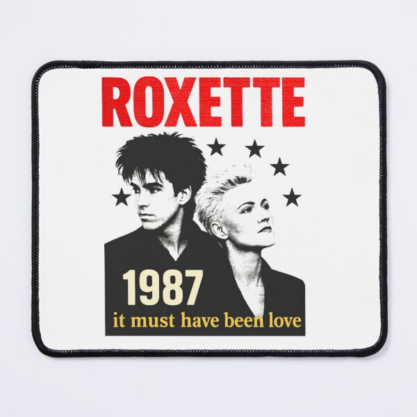 Item preview, Roxette Retro Vibes 80s 90s Pop Rock Tribute Design designed and sold by HansDavidsenST.