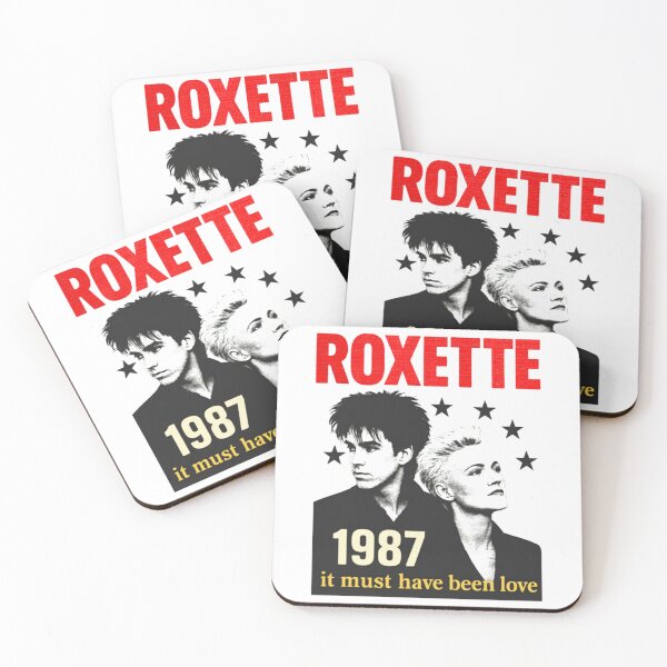 Item preview, Roxette Retro Vibes  80s 90s Pop Rock Tribute Design  designed and sold by HansDavidsenST.