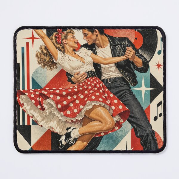 Item preview, Wall Art - Postcard: Retro Dance Party Poster designed and sold by ForeverPrintsOK.