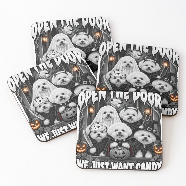 Item preview, Funny Bichon Frise Candy Costume Trio Halloween designed and sold by luu phong.
