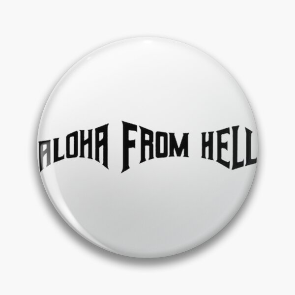 Item preview, Aloha From Hell - Bold Tropical and Edgy Dark Design designed and sold by TrendyBlast.