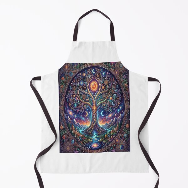 Item preview, Cosmic Tree of Life - Sacred Celestial Mandalas & Galaxies designed and sold by Omarfrux2000.