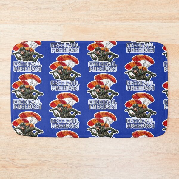 Item preview, Free Fall Freedom Airborne Skydiver Paratrooper designed and sold by carestazafeli.