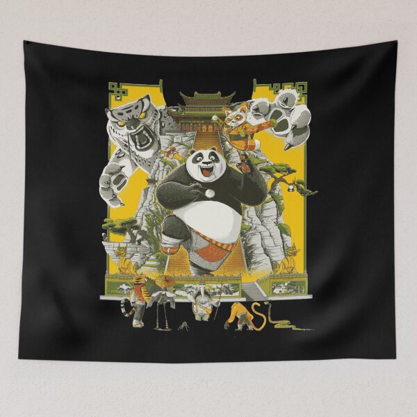 Item preview, Kung Fu Panda Movie Artwork Classic  designed and sold by NOELMEDINA.