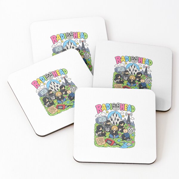Item preview, Radiohead Cute Chibi Alternative Rock Band designed and sold by HytoneArt.