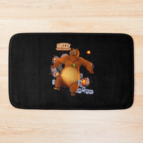 Item preview, Grizzy And The Lemmings Run designed and sold by NOELGUTIERREZ.