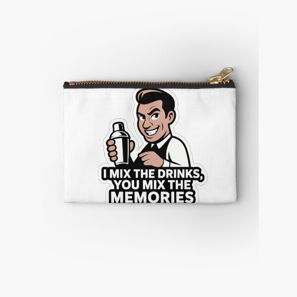 Item preview, Bartender with a Mischievous Smile designed and sold by NiftyWrx.
