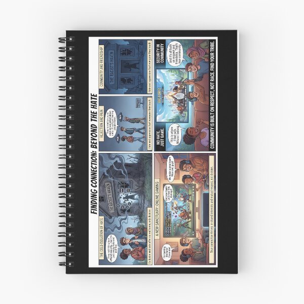 Item preview, Comic story: Community instead of hate – finding friendship in online gaming designed and sold by Mianku | Für das Leben.