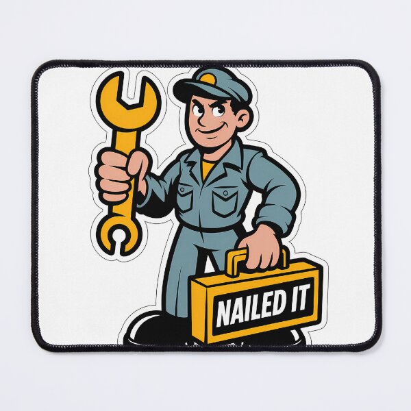 Item preview, Sassy Mechanic with Nailed It designed and sold by NiftyWrx.