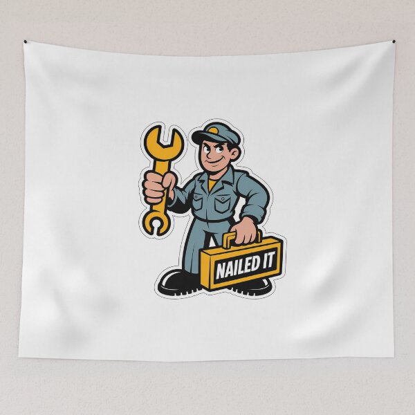 Item preview, Sassy Mechanic with Nailed It designed and sold by NiftyWrx.