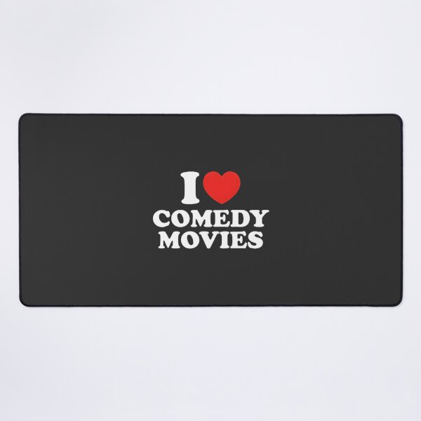 Item preview, I Love Comedy Movies Funny Fan Quote Design for Movie Lovers designed and sold by MichelCA.