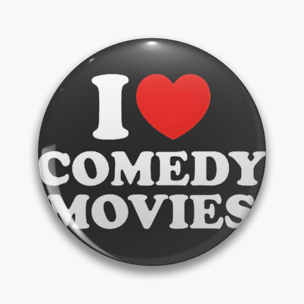 Item preview, I Love Comedy Movies Funny Fan Quote Design for Movie Lovers designed and sold by MichelCA.