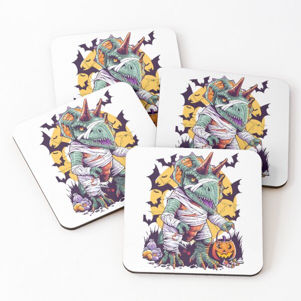 Item preview, Mummy Triceratops Halloween designed and sold by Structure-Blue.