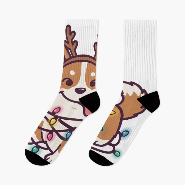 Item preview, Dog Mom's Christmas Corgi: Tangled in Lights designed and sold by Odd-jack.