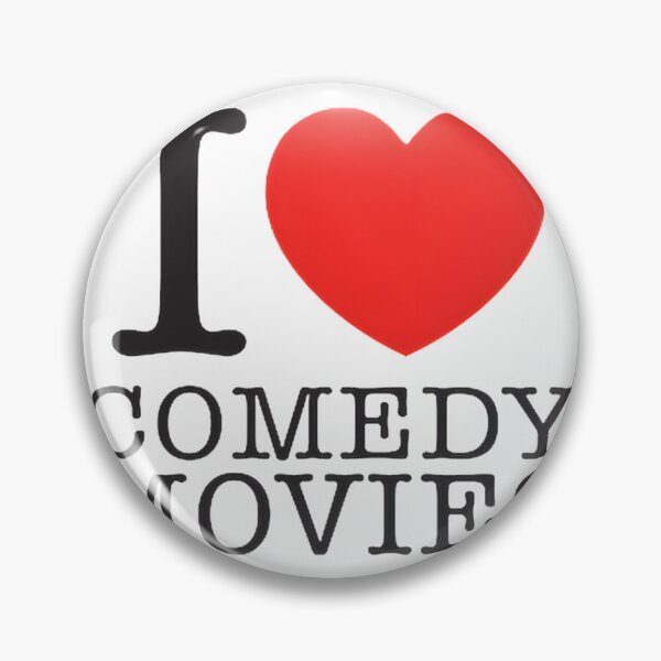 Item preview, I Love Comedy Movies Funny Retro Style Graphic Design designed and sold by MichelCA.