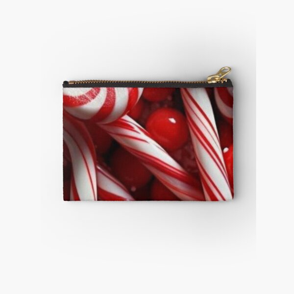 Item preview, Festive Christmas Peppermint Candy — Red and White Striped Candy Canes Pattern designed and sold by LYAN-STORE.