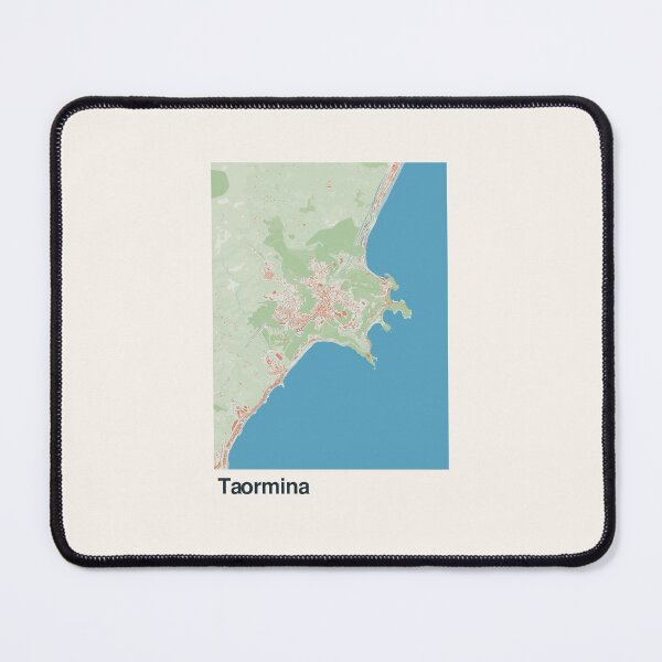 Item preview, Taormina Minimalistic Map Art designed and sold by MapsNerd.