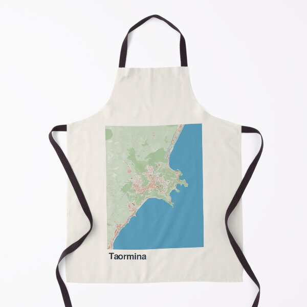 Item preview, Taormina Minimalistic Map Art designed and sold by MapsNerd.