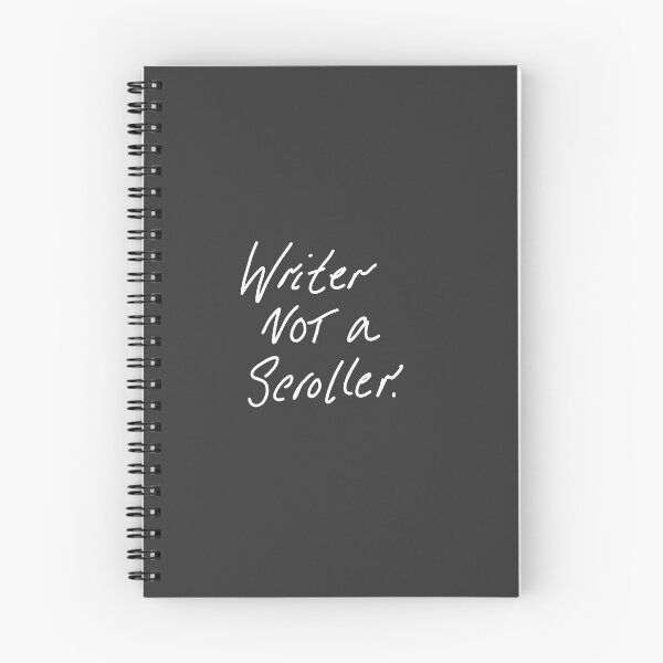 Item preview, Writer Not a Scroller – Handwritten Writer Design designed and sold by PKDWriterMerch.