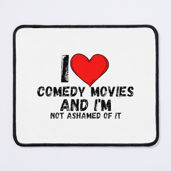 Item preview, I Love Comedy Movies - Funny and Bold Design for Movie Fans designed and sold by MichelCA.