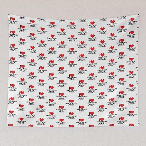 Item preview, I Love Comedy Movies - Funny and Bold Design for Movie Fans designed and sold by MichelCA.
