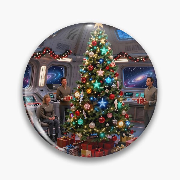 Item preview, Space Station Christmas designed and sold by Sybille-Yates.