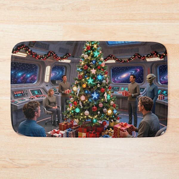 Item preview, Space Station Christmas designed and sold by Sybille-Yates.