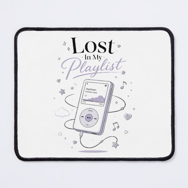 Item preview, Lost in My Playlist | Music Lover & Introvert Aesthetic designed and sold by dreamz-world.