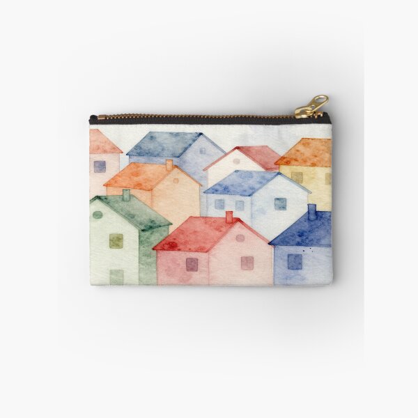 Item preview, Watercolour houses designed and sold by Judith Murphy.
