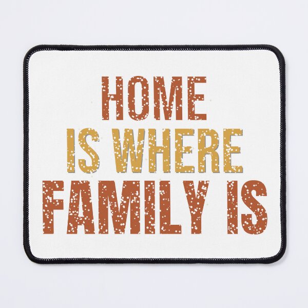 Item preview, Home Is Where Family Is Family Shirt Vintage Distressed Tee designed and sold by Worn and Witty.