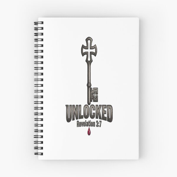 Item preview, Unlocked Revelation 3:7 Scripture Key Art designed and sold by Francisbb.
