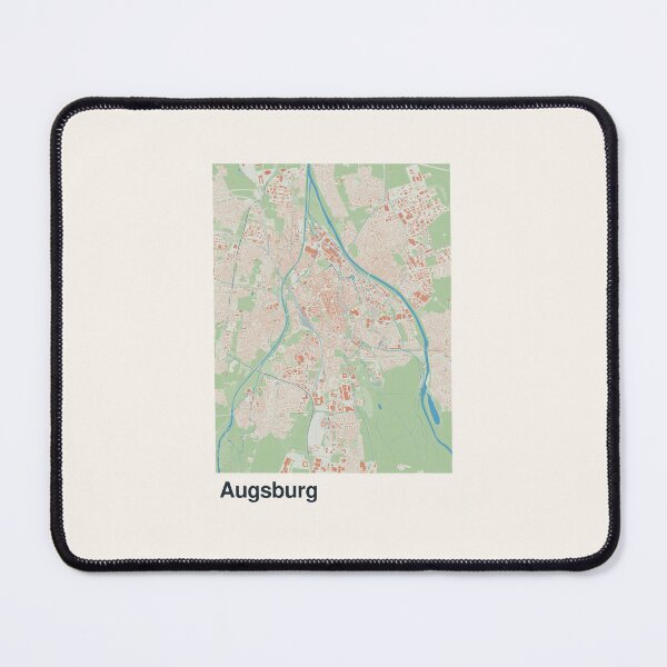 Item preview, Augsburg Minimalistic Map Art designed and sold by MapsNerd.