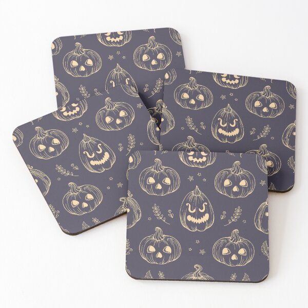 Item preview, Vintage Jack O’ Lantern Pumpkin Halloween Pattern designed and sold by VibnWalls.